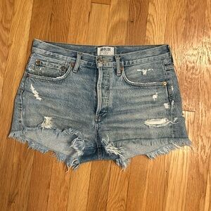 Agolde parker vintage cut off shorts in swapmeet